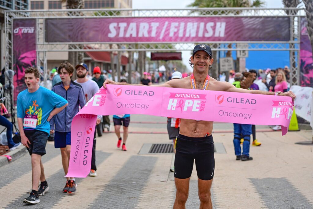 2024 DONNA Marathon Champion Travis Lucas