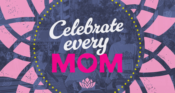 Celebrate Every Mom Lotus Flower Graphic