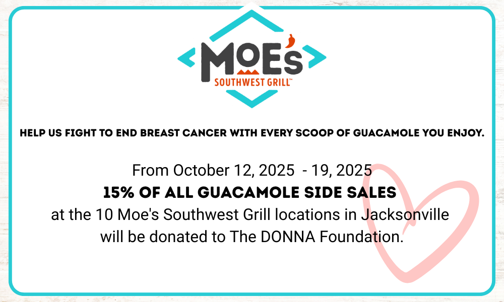 Moe’s X The DONNA Foundation Moe's DONNA Fundraiser